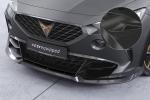 CSR Frontspoiler | Cup-Spoilerlippe mit ABE für Cupra Formentor VZ5 CSL738-C Carbon Look Hochglanz (keine Lackierung erforderlich)