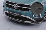 CSR Frontspoiler | Cup-Spoilerlippe mit ABE für VW T-Roc (A1) Facelift CSL766-L Lackierung erforderlich (unlackiert roh)
