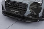 CSR Frontspoiler | Cup-Spoilerlippe mit ABE für Audi Q2 (Typ GA) S-Line CSL771-G Glossy schwarz Hochglanz (keine Lackierung erforderlich)