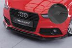 CSR Frontspoiler | Cup-Spoilerlippe mit ABE für Audi A1 (8X) S-Line CSL773-L Lackierung erforderlich (unlackiert roh)