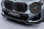 CSR Frontspoiler | Cup-Spoilerlippe mit ABE für BMW X1 U11 M-Paket CSL777-S strukturiert schwarz matt (keine Lackierung erforderlich)