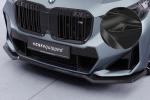CSR Frontspoiler | Cup-Spoilerlippe mit ABE für BMW X1 U11 M-Paket CSL777-G Glossy schwarz Hochglanz (keine Lackierung erforderlich)