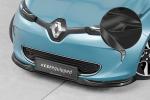 CSR Frontspoiler | Cup-Spoilerlippe mit ABE für Renault Zoe CSL806-C Carbon Look Hochglanz (keine Lackierung erforderlich)