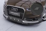 CSR Frontspoiler | Cup-Spoilerlippe mit ABE für Audi A6 C7 (Typ 4G) Allroad CSL809-S strukturiert schwarz matt (keine Lackierung erforderlich)