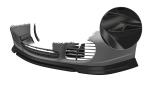 CSR Frontspoiler | Cup-Spoilerlippe mit ABE für Porsche 911/996 CSL831-G Glossy schwarz Hochglanz (keine Lackierung erforderlich)