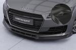 CSR Frontspoiler | Cup-Spoilerlippe mit ABE für Audi TT FV/8S CSL835-C Carbon Look Hochglanz (keine Lackierung erforderlich)