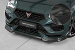 CSR Frontspoiler | Cup-Spoilerlippe mit ABE für Cupra Ateca (Typ 5FP, KH7) CSL842-C Carbon Look Hochglanz (keine Lackierung erforderlich)