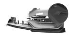 CSR Frontspoiler | Cup-Spoilerlippe mit ABE für Mercedes Benz A-Klasse W176 A45 AMG CSL846-L Lackierung erforderlich (unlackiert roh)
