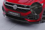 CSR Frontspoiler | Cup-Spoilerlippe mit ABE für VW T-Roc (A1) R-Line CSL851-G Glossy schwarz Hochglanz (keine Lackierung erforderlich)