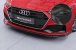 CSR Frontspoiler | Cup-Spoilerlippe mit ABE für Audi A7 / S7 C8 (Typ 4K/F2) CSL868-C Carbon Look Hochglanz (keine Lackierung erforderlich)