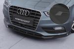 CSR Frontspoiler | Cup-Spoilerlippe mit ABE für Audi A3 8V CSL870-S strukturiert schwarz matt (keine Lackierung erforderlich)