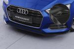 CSR Frontspoiler | Cup-Spoilerlippe mit ABE für Audi A5 (F5) CSL873-G Glossy schwarz Hochglanz (keine Lackierung erforderlich)