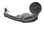 CSR Frontspoiler | Cup-Spoilerlippe mit ABE für Seat Leon 2 (Typ 1P) CSL876-L Lackierung erforderlich (unlackiert roh)