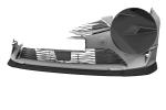 CSR Frontspoiler | Cup-Spoilerlippe mit ABE für Kia Ceed (CD) CSL883-L Lackierung erforderlich (unlackiert roh)