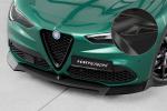 CSR Frontspoiler | Cup-Spoilerlippe mit ABE für Alfa Romeo Stelvio CSL886-G Glossy schwarz Hochglanz (keine Lackierung erforderlich)