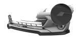 CSR Frontspoiler | Cup-Spoilerlippe mit ABE für Subaru BRZ 2 CSL900-S strukturiert schwarz matt (keine Lackierung erforderlich)