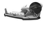 CSR Frontspoiler | Cup-Spoilerlippe mit ABE für Subaru BRZ 2 CSL900-C Carbon Look Hochglanz (keine Lackierung erforderlich)