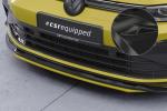 CSR Frontspoiler | Cup-Spoilerlippe mit ABE für VW Golf 8 CSL903-G Glossy schwarz Hochglanz (keine Lackierung erforderlich)