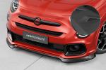 CSR Frontspoiler | Cup-Spoilerlippe mit ABE für Fiat 500X Sport CSL908-L Lackierung erforderlich (unlackiert roh)