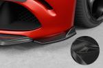 CSR Frontspoiler | Cup-Spoilerlippe mit ABE für Alfa Romeo Giulia Quadrifoglio CSL925-G Glossy schwarz Hochglanz (keine Lackierung erforderlich)