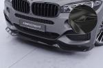 CSR Frontspoiler | Cup-Spoilerlippe mit ABE für BMW X5 (F15) M-Paket CSL934-G Glossy schwarz Hochglanz (keine Lackierung erforderlich)