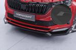 CSR Frontspoiler | Cup-Spoilerlippe mit ABE für Skoda Karoq Sportline CSL973-S strukturiert schwarz matt (keine Lackierung erforderlich)