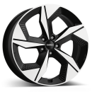 DEZENT Alufelge AO dark black/polished 7.5x19 ET50 5x112 Nabe 57.1 KBA 54178