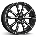 DEZENT Alufelge AR dark black/polished 7x18 ET50 5x108 Nabe 63.4 KBA 54568