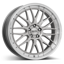 DOTZ Alufelge Bilbao blaze Silver/polished lip 7x17 ET25 4x100 Nabe 60.1 KBA 2572