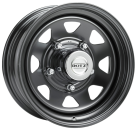 DOTZ Alufelge Dakar black 7x16 ET8 5x165.1 Nabe 122.5 KBA 46217