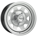 DOTZ Alufelge Dakar silver 6x15 ET0 5x139.7 Nabe 110 KBA 46216