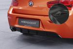 CSR Diffusor | Heckansatz mit ABE für BMW 1er F20 / F21 LCI HA258-C Carbon Look Hochglanz (keine Lackierung erforderlich)