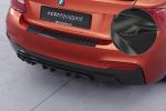 CSR Diffusor | Heckansatz mit ABE für BMW 2er F22 / F23 M-Paket HA307-C Carbon Look Hochglanz (keine Lackierung erforderlich)