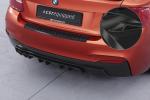 CSR Diffusor | Heckansatz mit ABE für BMW 2er F22 / F23 M-Paket HA307-G Glossy schwarz Hochglanz (keine Lackierung erforderlich)