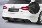 CSR Diffusor | Heckansatz mit ABE für Audi A4 B8 (Typ 8K) HA418-G Glossy schwarz Hochglanz (keine Lackierung erforderlich)