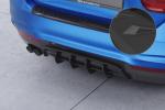 CSR Diffusor | Heckansatz mit ABE für BMW 4er F32 / F33 / F36 HA428-S strukturiert schwarz matt (keine Lackierung erforderlich)