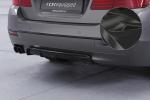 CSR Diffusor | Heckansatz mit ABE für BMW 5er F11 HA436-C Carbon Look Hochglanz (keine Lackierung erforderlich)