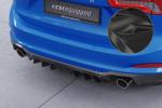 CSR Diffusor | Heckansatz mit ABE für Ford Focus MK4 Turnier HA451-C Carbon Look Hochglanz (keine Lackierung erforderlich)