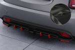 CSR Diffusor | Heckansatz mit ABE für Mini F56 Cooper SE HA463-G Glossy schwarz Hochglanz (keine Lackierung erforderlich)