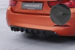 CSR Diffusor | Heckansatz mit ABE für BMW 4er (F36) Grand Coupe HA479-L Lackierung erforderlich (unlackiert roh)