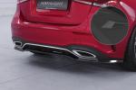 CSR Diffusor | Heckansatz mit ABE für Mercedes-Benz A-Klasse (W177) AMG-Line HA483-S strukturiert schwarz matt (keine Lackierung erforderlich)