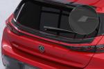 CSR Heckspoiler | Heckflügel mit ABE für Peugeot 308 (P51) Schrägheck HF236-S strukturiert schwarz matt (keine Lackierung erforderlich)
