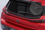CSR Heckspoiler | Heckflügel mit ABE für Peugeot 308 (P51) Schrägheck HF236-L Lackierung erforderlich (unlackiert roh)