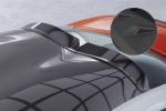 CSR Heckscheibenblende mit ABE für Peugeot RCZ HSB109-L Lackierung erforderlich (unlackiert roh)