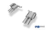 Fox passend für Porsche Panamera 3,6l Endschalldämpfer rechts/links - 2x115x85 Typ 44 rechts/links  PO120014-748