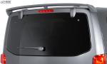 RDX Dachspoiler für CITROEN Jumpy & SpaceTourer, FIAT Scudo & Ulyssee, OPEL Zafira & Vivaro, PEUGEOT Expert & Traveller, TOYOTA Proace & Proace Verso (V) Heckklappe Heckspoiler Spoiler