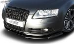 RDX Frontspoilerlippe VARIO-X für AUDI A6 4F -2008 (S-Line Frontstoßstange) Frontlippe Front Ansatz Vorne Spoilerlippe