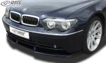 RDX Frontspoilerlippe VARIO-X für BMW 7er E65 / E66 -2005 Frontlippe Front Ansatz Vorne Spoilerlippe
