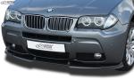 RDX Frontspoilerlippe VARIO-X für BMW X3 E83 M-Technik 2006+ Frontlippe Front Ansatz Vorne Spoilerlippe