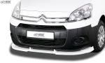 RDX Frontspoilerlippe VARIO-X für CITROEN Berlingo 2008-2015 (Typ 7) / für PEUGEOT Partner 2008-2015 (Typ 7) Frontlippe Front Ansatz Vorne Spoilerlippe